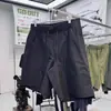 Shorts Esportivos Cinza Claro de Secagem Rápida Masculino Verão Fino Fresco Respirável Calça de Cinco Pontos Calças Retas para Corrida ao Ar Livre