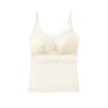 Versión europea de la ropa interior de mantenimiento de seda de morera para mujer, copa fija, encaje sexy sin aro de acero, se puede usar fuera del tubo del pecho envolvente para mujer.