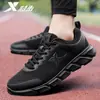 Zapatos de Hombre Xtep 2026 Zapatillas para Correr Zapatos Casuales para Hombre Genuinos Primavera y Otoño Negro Transpirables Zapatos Deportivos Tecnología de Hidrógeno