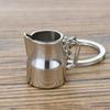 Creativo Llavero de Café Tridimensional 3D Colgante de Utensilios de Cocina Llavero de Taza de Café Regalo de Acompañamiento para Exposición de Negocios Souvenir