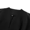 Ropa europea y americana de primavera/otoño transfronteriza para mujer, elegante y ajustada, blazer entallado a la cintura con un diseño estiloso y cuello en V