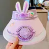 Sombrero Ventilador de Protección Solar para Niños, Anti-UV, Sombrero para Mujeres y Hombres, Verano, Bebé, Exterior, Lindo, Dibujos Animados, Versátil, Sombrero de Sol