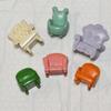 Accesorios de pegatinas para notas de refrigerador de utilería para fotografía de sofás pequeños creativos, sofá de simulación lindo, pegatinas de resina para refrigerador de sofá