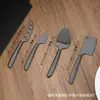 Amazon Juego de Cuchillos para Queso de Acero Inoxidable de Cuatro Piezas Rallador de Queso Multifuncional Cuchillo para Pan y Mantequilla Juego de Repostería