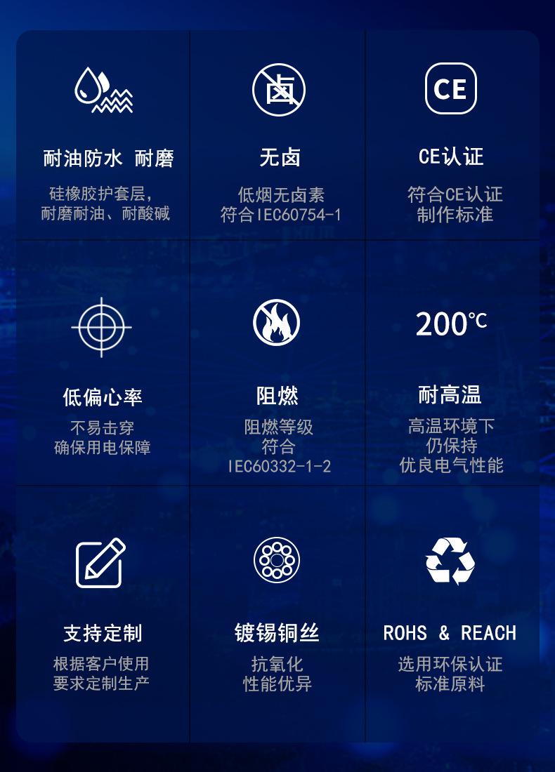 H05GG-F硅橡胶电缆