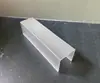 Tira de Luz Decorativa Ranurada en Forma de U/L Blanca Mate Translúcida con Ranura Placa Cubierta de Canal de Luz Acrílico Pantalla Flexible