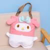 Bolsa de lona de dibujos animados, bolsa ecológica, bolso de hombro, bolso momia, bolso de gran capacidad, bolso de niña, bolsa de información para estudiantes