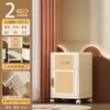 Armário de armazenamento multicamadas 36-42CM, armário de armazenamento tipo gaveta para cabeceira de cama, banheiro, armário de cozinha com rodas, design de porta aberta, armário para espaços estreitos