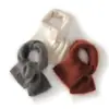 Bufanda Cepillada para Mujer 100% Cachemir Puro Más Fácil de Combinar Moda Casual Protección Cálida para el Cuello Tejida Perforada Bufanda Nueva