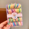 Banda de goma para niños banda para el pelo de bebé anillo de toalla para el pelo no daña el pelo cuerda para el pelo de mujer cuerda para la cabeza caja de almacenamiento Yiwu lote de productos