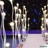 Nuevos Accesorios de Boda Guía de Camino Bola de Dragón de 5 Cabezas Guía de Camino Cielo Estrellado de Boda Guía de Camino de Cielo Estrellado de PVC Flexible en Forma de S
