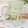 Silla Especial Engrosada para Guardería Institución de Entrenamiento Silla con Respaldo Taburete para Bebé Silla Infantil Asiento de Lujo