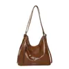 Bolso de Hombro Individual de Moda Multiusos para Mujer de Gran Capacidad Bolso de Mano Retro Bolso Cruzado Mochila Casual Versátil para Estudiantes Transfronterizo de Moda
