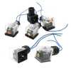 Conector Enchufe de Cableado de Bobina de Válvula Solenoide Hidráulica AC220V/DC24VDC24VAC110DC
