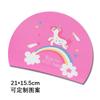 Gorro de Natación para Niños Dibujos Animados Lindo Moda en stock Cómodo Cabeza Directo de Fábrica Bolsa de Tarjeta de Papel Transpirable Gorro de Natación