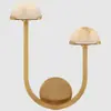 Lámpara de Pared para Mesita de Noche de Dormitorio de Lujo Accesible de Cobre Puro VC Personalizada Luz de Fondo Simple y Atmosférica para Sala de Estar Luz de Pasillo Luz de Escalera