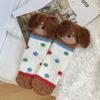 Meias de Dormir Fofas de Dachshund para Meninas Outono e Inverno Peludas Coral Quentes Espessadas Meio Comprimento Meias para Chão de Casa