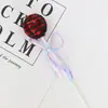 Nuevo adorno de piruleta de bola de lentejuelas con lazo de celebridad en línea, adorno para pastel de cumpleaños, decoración creativa para mesa de postres de fiesta