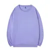 Sudadera de hombros caídos con cuello redondo para otoño/invierno hecha a medida, sudadera con capucha de forro polar gruesa con logotipo impreso personalizado, ropa de trabajo, camisa cultural