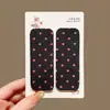 Franja de Tricô Estilo Zhao Lusi com Patch de Fita Mágica para Cabelo, Novo Modelo 2026, Patch Capilar que Não Achata o Cabelo, Faixa de Cabelo para Lavar o Rosto