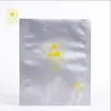 Bolsa de Papel de Aluminio Antiestática para Disco Duro, Placa Base, Equipo Digital LED, Bolsa de Empaque a Prueba de Luz y Humedad, Bolsa de Aluminio Puro al Vacío a Prueba de Luz