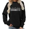Sudadera Gruesa Cálida de Moda Versátil Casual para Mujer, Carta Dramática, Tienda Independiente de Amazon Transfronteriza, Deseos