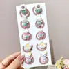 Faixa de Cabelo Pequena Fofa para Polegar de Bebê Não Machuca o Cabelo Elástico de Borracha Infantil Acessórios de Cabelo para Bebê Meninas
