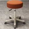 Salão de Beleza Barbeiro Banqueta Cabelereiro Manicure Maquiador Banqueta de Trabalho Grande Roda Cadeira para Casa Giratória de Maquiagem