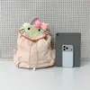 Mochila linda de gato estilo coreano, ligera, casual, versátil, adecuada para niñas, viajeros y estudiantes, una mochila de dibujos animados de moda para niños