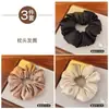 Diadema de satén scrunchie extragrande de moda 2025 para mujer que no tira del pelo