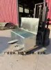 Caja de Herramientas Grande de Hierro Hardware Placa de Acero Inoxidable Caja para Llevar con Cerradura Caja de Almacenamiento Almacenamiento Coche Caja Vacía