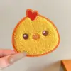 Pinza para el flequillo de la frente con lindo patrón floral pequeño, pinza para flequillo francés, diadema para lavarse la cara, pinza para el pelo de mujer para la parte trasera de la cabeza