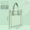 Bolsa Transparente de PVC para Tutorías, Bolsa para Documentos, Bolsa de Examen para Estudiantes de Alta Calidad, Bolsa Portátil para Libros, Bolsa de Almacenamiento Impermeable