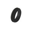 Anel de Silicone Popular de 8mm com Degrau DIY para Mulheres, Anel Destacável e Feito à Mão