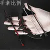 Periféricos del Juego de los Tres Reinos 15cm Lu Bu Fang Tian Jian Arco Kirin Arco de Aleación y Set de Flechas Modelo de Metal