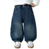 Jeans de Otoño para Niños 2026 Nuevo Estilo Guapos de Moda Pantalones Largos para Bebé Estilo Urbano Pantalones de Primavera/Otoño para Niños Modernos
