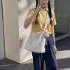 Bolsa Tote Transfronteriza 2026 Nueva de Verano de Moda de Gran Capacidad con Lunares, Bolso Cruzado de Hombro Casual Elegante para Viajes Diarios
