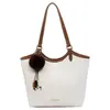 Bolsa tote da moda, de grande capacidade e tendência, para mulheres, nova bolsa de mão simples e moderna de 2026, bolsa de ombro para o dia a dia
