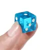 Suministro transfronterizo suministra tamiz de dados azul cielo transparente ángulo recto mesa de color accesorios de juego de mesa 19 mm