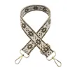 Nueva Bolsa Jacquard Flor de Hielo Colorida con Correa Ancha para el Hombro Accesorios Decorativos Correa para el Hombro Cruzada Correa Larga Engrosada