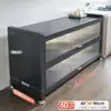 Prateleira de cozinha, armário de armazenamento multicamadas de piso, armário doméstico para micro-ondas com portas, armário multifuncional, armário de armazenamento à prova de poeira