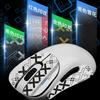 Para mouse sem fio VAXEE AXW adesivos antiderrapantes NP01S NP-01SW adesivos absorventes de suor impressão película protetora com tudo incluído