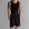 Verão novo colete de fio de seda gelada homens musculosos justo alta elasticidade camiseta sem mangas colete comércio exterior transfronteiriço atacado
