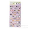 Pegatinas Washi de Animales de Dibujos Animados para Niñas, Frescas, 3D, Versión Coreana, Gato y Perro, para Decoración y Journaling