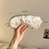 Máscara de Olhos Fofa para Bloquear a Luz e Dormir, Zero Pressão, Confortável para Mulheres Dormirem, Não Apertada, Máscara de Olhos de Seda Gelada para Intervalo de Almoço de Estudantes
