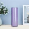 Taza termo de acero inoxidable 304 para comercio exterior transfronterizo, pintura arcoíris, taza recta de 20 oz, sublimación, pajita, taza delgada, taza de agua