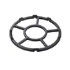 Suporte antiaderente para queimador de fogão a gás, suporte de ferro fundido para panelas, suporte universal pequeno para panelas para fogão a gás, suporte de apoio antiaderente para panelas para tampo de fogão