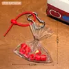 Colgante creativo de bolsa de frutas, llavero para mochila, accesorio divertido, amuleto decorativo, pequeño regalo para parejas y mejores amigos
