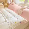 Algodón Puro Todo Algodón Hotel Viaje Resistente a Manchas Saco de Dormir Individual Viaje de Negocios Turismo Sábana Funda Nórdica Integrada Portátil Viaje Tesoro para Dormir