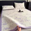 Esterilla Refrigerante de Seda de Hielo de Verano para Uso en Casa Modelo Nuevo 2026 Lavable a Máquina Esterilla Suave Sábana de Cama para Dormitorio de Verano Esterilla de Paja Colchón